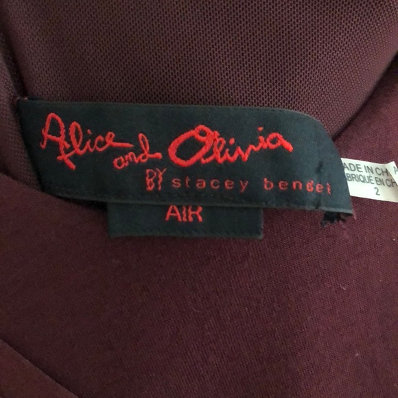 Alice and Olivia one shoulder dress - Picture 4 of 4